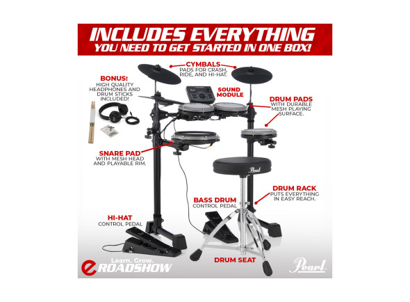 Pearl eRoadshow Electronic Drum Kit