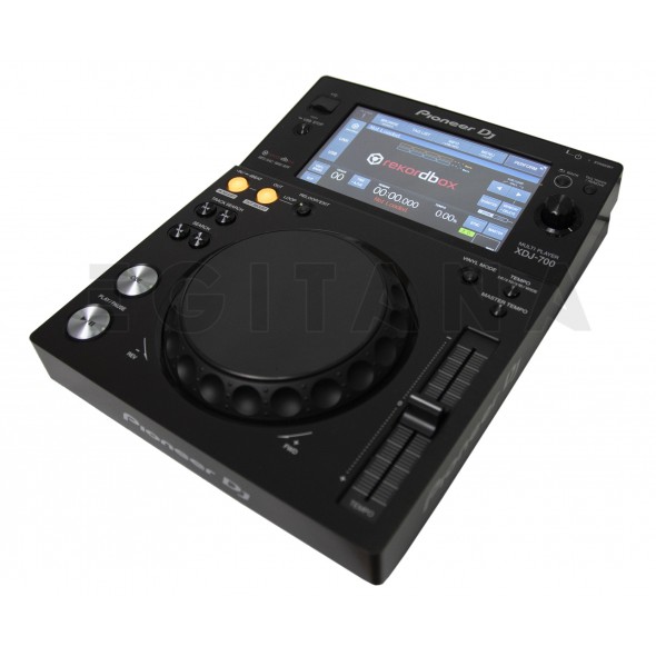 Pioneer DJ XDJ-700  - Reproductor de DJ Pioneer XDJ-700 USB, Reproductor multimedia profesional, Pantalla táctil LCD de 7'', Compactable con Pen y MidiUSB, Compactable con Rekordbox y Traktor Pro Software, El pu...