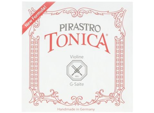 Pirastro Tonica Violin 4/4 medium BTL - Voltaje: Medio, Para violín 4/4, Con extremo de bola E-string, en una bolsa, 