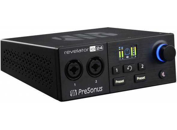 Presonus Revelator io24 El Presonus Revelator io24 está respaldado por un historial de grabación profesional, por lo que Revelator io24 ofrece resultados de sonido profesionales y pulidos para su transmisión en vivo, grabación, podcast o producción.