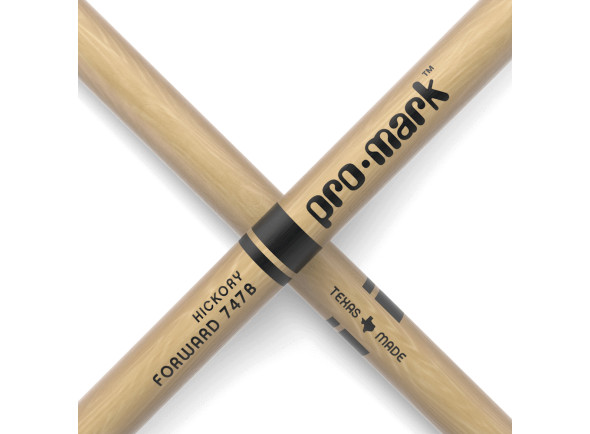 Pro Mark  TX747BW Super Rock Hickory Ponta de Madeira