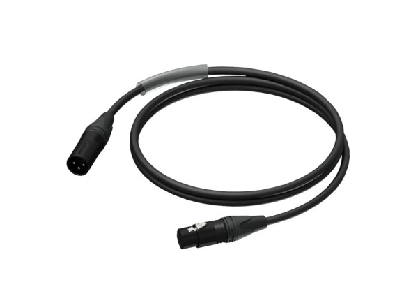 ProCab  PRA902/10 XLR male - XLR female - HighFlex 10 m