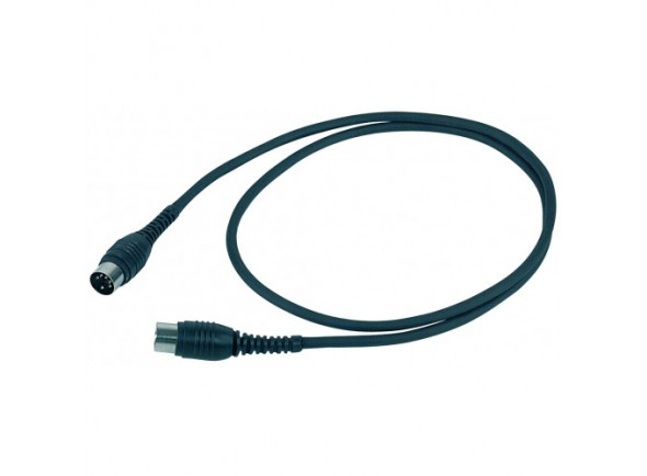 Proel  BULK410LU15 1,5m  - De color negro, Terminales (tomas): MIDI 5P, Cable: HPC410, Otros modelos disponibles:, GRANEL410LU15 - 1,5 m, BULK410LU3 - 3m, 