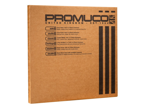 Promuco Classic Drumhead White Coated Tom/Snare 14