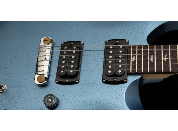 PRS SE CE24 Standard Satin Stoptail Ice Blue Metallic