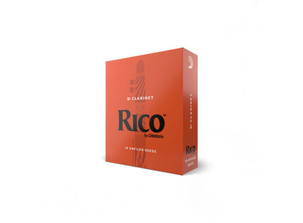 Rico Royal  Bb Clarinet Reeds, Strength 2.5, 10-pack