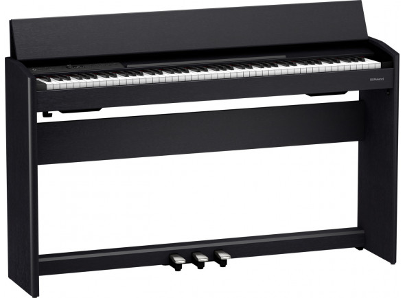 Roland F701 CB Piano Digital <B>Deluxe Satin Black</b> - Roland F701 CB NEGRO SATINADO Piano Vertical con USB y Bluetooth, Teclado de acción de martillo + Polifonía de 256 voces + 324 sonidos + 377 canciones, El sistema de sonido de 24 W reproduce un son...