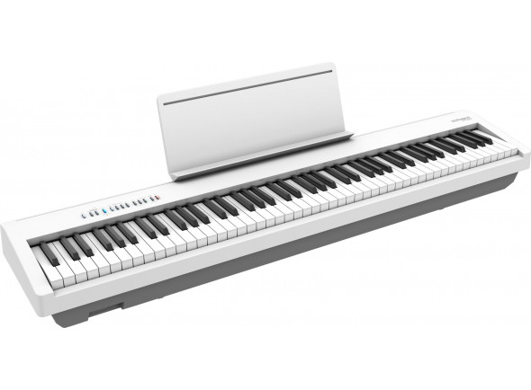 Roland FP-30X WH <b>Piano Branco 88-teclas</b> Qualidade/Preço IMBATÍVEL - Roland FP-30X WH Piano portátil blanco con puerto USB y Bluetooth, Teclado de acción de martillo 88 notas + Polifonía de 256 voces + 30 canciones, Total de 56 sonidos (12 piano + 20 piano el...