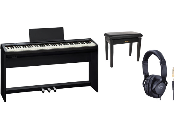 Ver mais informações do  Roland  FP-30X Black Edition Home Piano Deluxe Pack Ex
