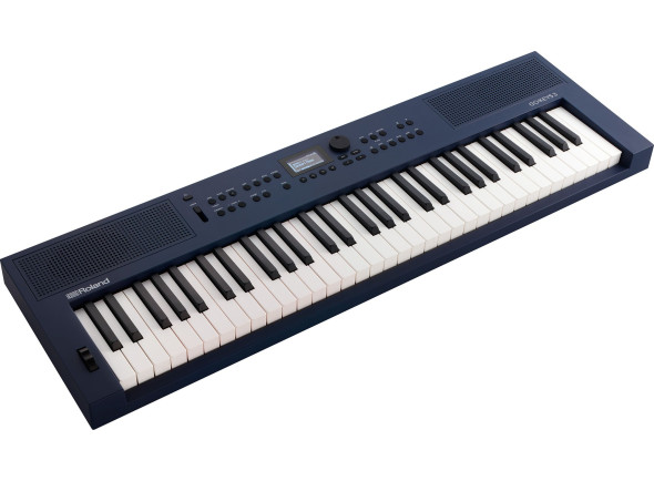 <b>Roland GO:KEYS 3</b> MU (MIDNIGHT BLUE) Teclado com Ritmos ZEN-Core - Teclado de 61 notas con expresiva sensibilidad táctil, Fuente de sonido ZEN-Core con más de 1000 sonidos Roland que han influido en la música moderna durante cinco décadas, Acompañamientos automáti...