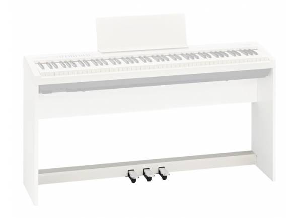 Roland KPD70 WH - Roland KPD-70 WH White Bar 3 Pedales para piano Roland FP-30 WH y FP-30X WH, Material: Madera, El color blanco, Acabado: Satén, Accesorio para piano Roland FP-30 WH / FP-30X WH, 