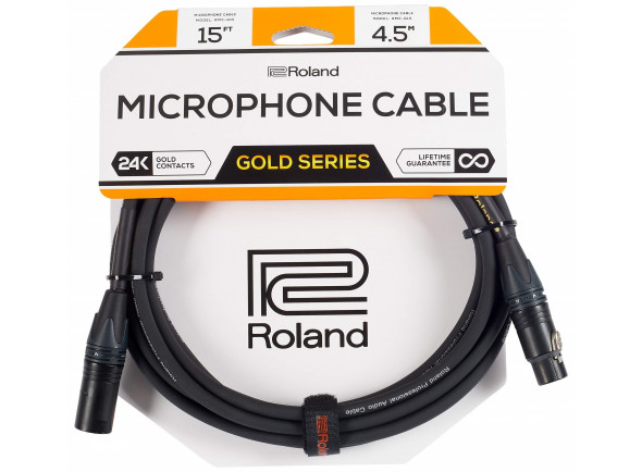 Roland RMC-G15 Cabo Microfone XLR com 4,5 metros comprimento