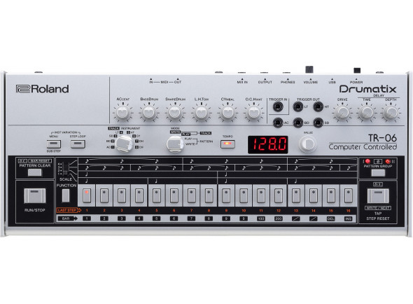 secuenciadores de ritmo Roland TR-06 DRUMATIX Recriação Caixa Ritmos <b>Roland TR-606</b> BOUTIQUE