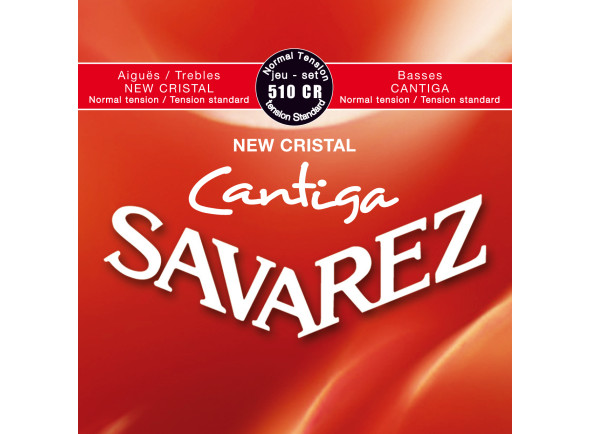 Cuerdas de guitarra clásica Savarez 510CR New Cristal Cantiga Set