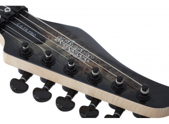 Schecter  C-6 Pro FR Charcoal Burst