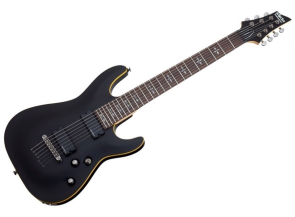 Schecter DEMON-7 Aged Black Satin