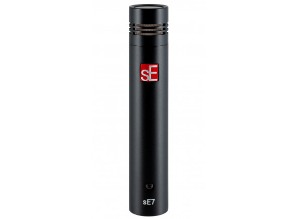 SE Electronics SE7 - Micrófono de condensador de diafragma pequeño, Función direccional: cardioide, Respuesta de frecuencia: 20 - 20 000 Hz, Sensibilidad: 19 mV/Pa (-34,5 dBV), máx. SPL (nivel de presión sonora): 136/1...