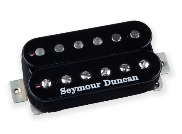 Seymour Duncan SH-4BK - Medios cantantes con señal de salida alta, Combinación perfecta de sustain y distorsión., Especialmente adecuado para rock y blues, De color negro, 