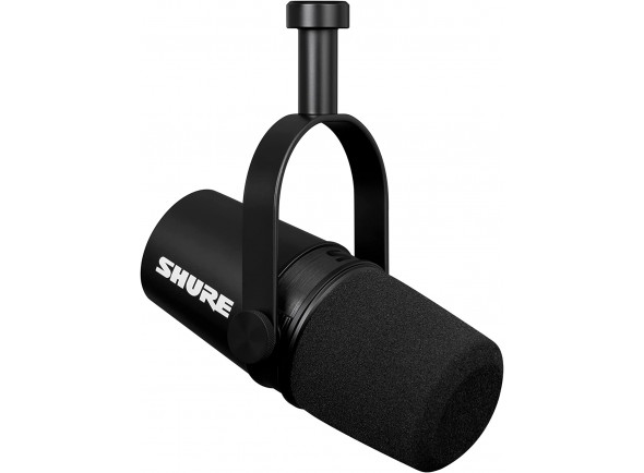 Shure MV7X  B-Stock - Micrófono robusto, versátil y dinámico ideal para podcasting y grabación de voz, Tecnología de aislamiento de voz que reduce el ruido de fondo, soporte integrado, Protección extraíble (filtro pop),...