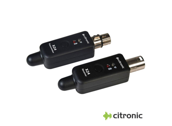 Sistema inalámbrico con micrófono de mano Citronic X24