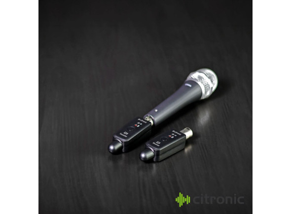 Sistema sem fios para microfones XLR 2.4GHz CITRONIC