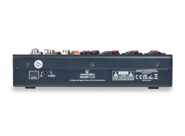 Soundsation MIOMIX 7 LS Mesa de Mistura 7 canais