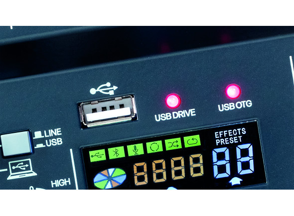 Soundsation MIOMIX 7 LS Mesa de Mistura 7 canais