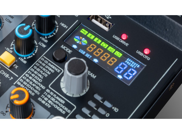 Soundsation MIOMIX 7 LS Mesa de Mistura 7 canais