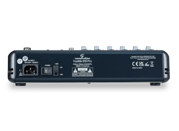 Soundsation YOUMIX 610 PRO Mesa de Mistura 8 canais