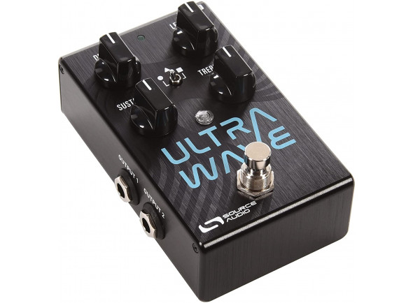 Source Audio  Ultrawave Multiband Processor  - Overdrive versátil, trémolo y pedal compresor para guitarra eléctrica, Procesamiento multibanda para editar diferentes bandas de frecuencia, Estéreo, 37 opciones para dividir la señal de la guitarr...