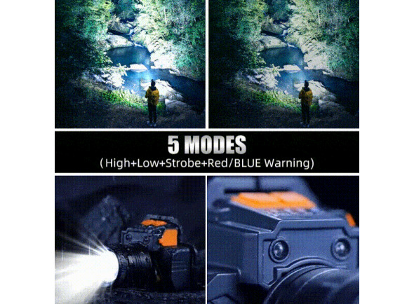 Superfire Lanterna de Cabeça 10W 350lm IP44 Zoom HL58