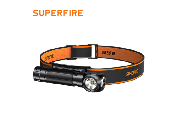 Superfire Lanterna de Mão 2 em 1 5W 600lm IP44 TH04