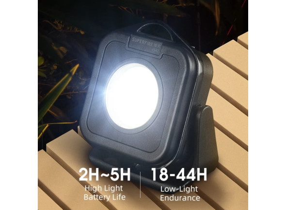 Superfire Lanterna Em Miniatura LED COB 12W 500lm IP44 FS42