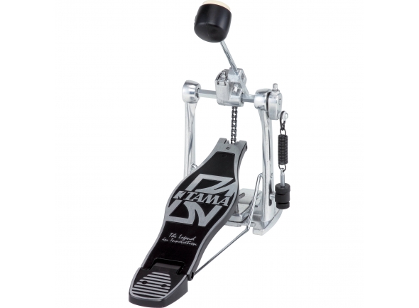 Tama HP30 Bass Drum Pedal - Serie maestro de escena, Modelo básico muy robusto, cadena única, Tensión de resorte ajustable, 
