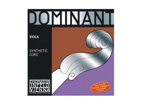 Thomastik Dominant D Viola medium - D cuerda individual, Escala: 37 cm., Material: aluminio en material sintético, Pelota, Voltaje: medio, 137 mediano, 