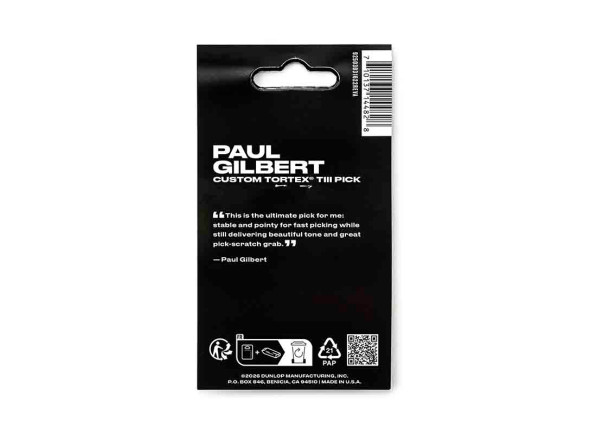 Tortex PG462P Paul Gilbert Singature 12 Pack