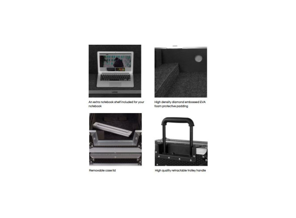 UDG  Ultimate Pick Foam Flight Case Multi Format XL Silver U93013SL