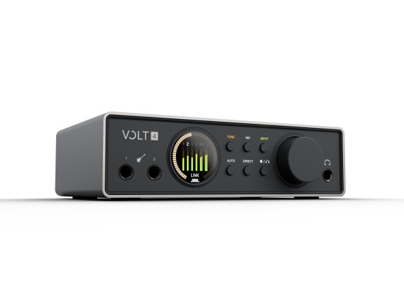 Universal Audio Volt 4 Gen 2 Interface de Áudio USB 12 entradas / 6 saídas com 2 pré-amplificadores de microfone e 2 entradas de linha
