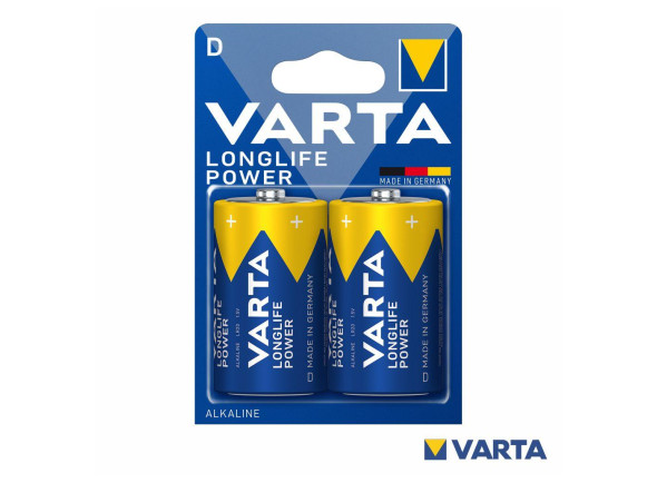 Varta  Pilha Alcalina LR20/D 1.5v 2x Longlife Power