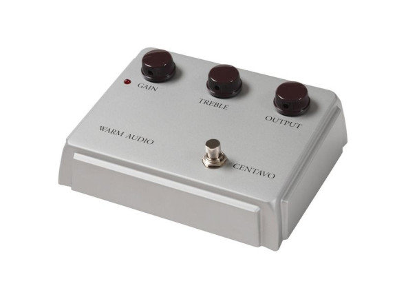 pedal de distorsión Warm Audio Centavo Overdrive Silver LTD pedal de distorsión Warm Audio Centavo Overdrive Silver LTD