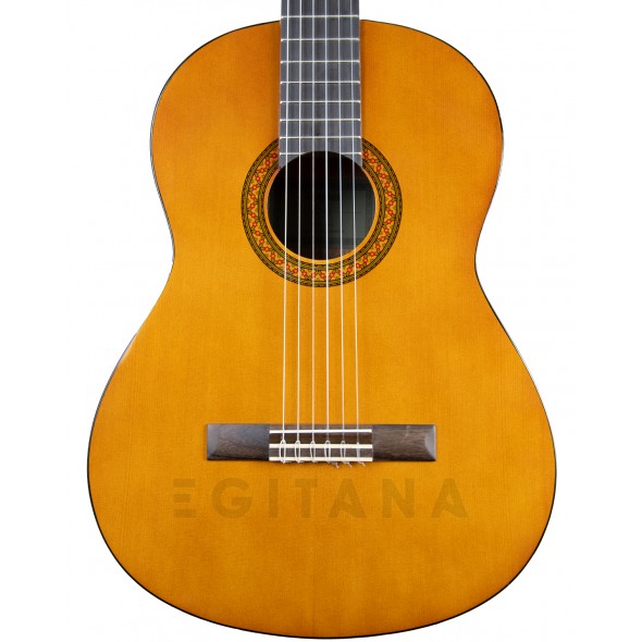 yamaha c40 - Guitarra Clásica 4/4 Yamaha C40 Natural, Forma del cuerpo: Yamaha CG, tapa de abeto, Fondo y aro en madera tonal de origen local, Brazo en madera tonal de origen local, Escala en Palisandro, 