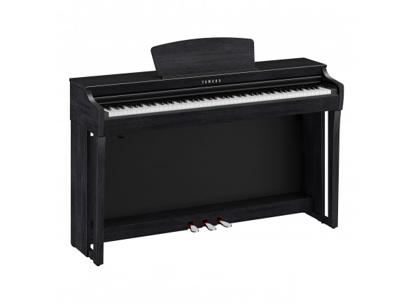 Yamaha  CLP-725 B  - Teclado GrandTouch-S™ con teclas de ébano sintético negro y teclas de marfil sintético blanco, Nuevas muestras de pianos Yamaha CFX y Bösendorfer Imperial, Muestra binaural Yamaha CFX, 10 sonidos d...