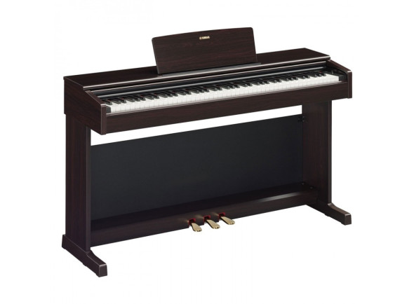 Yamaha  YDP-145 R Arius - 88 teclas contrapesadas de acción de martillo (martillo graduado, GH3) y teclas de ébano sintético y marfil, 10 sonidos (incluido el sonido de piano de cola Yamaha CFX de alta calidad), 192 voces p...