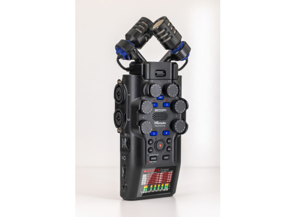 Zoom H6studio - gravador portátil de 6 pistas 32-bit float USB preto