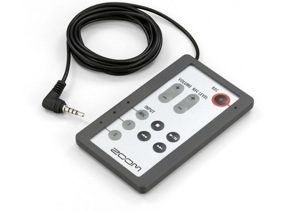 Zoom RC4 CONTROLO REMOTO H4N/PRO  - cableado, Botones de comando para grabación, reproducción, parada, avance/rebobinado rápido, nivel de grabación y nivel de entrada, selección de entrada, Tamaño del cable: 1,9 m + 2,9 m de largo, ...